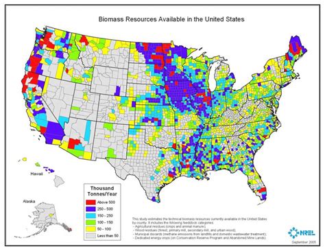 United States Resource Map - Printable Map