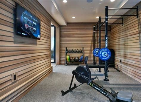 Top 40 Best Home Gym Floor Ideas - Fitness Room Flooring Designs