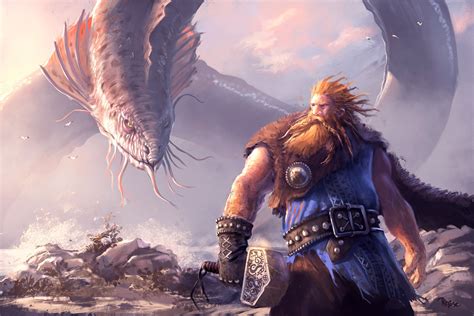 Thor and the Midgard Serpent