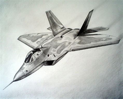 How To Draw An F 22 Raptor at How To Draw