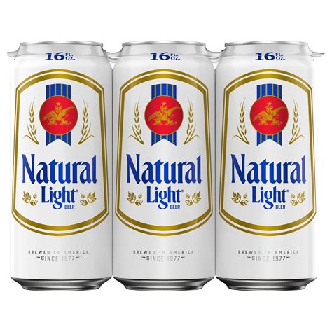 Natural Light Beer 6 pk Cans - Shop Beer at H-E-B