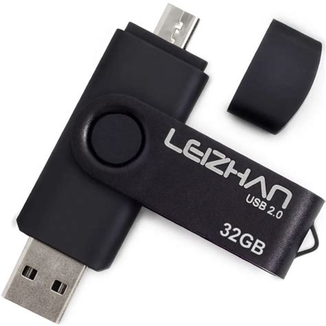 2018 Black 64gb OTG Micro USB Flash Drive 16gb USB Stick Pen Drive 32gb Pendrive 4gb Thumb drive ...