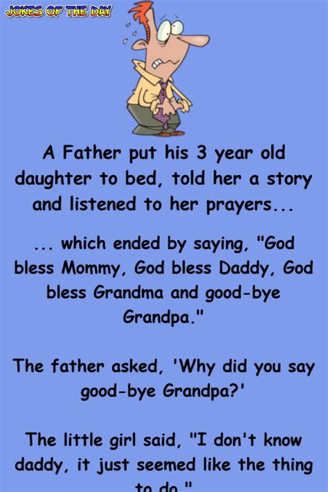 The father was distraught when his daughter told him goodbye | Funny marriage jokes, Jokes, Fun ...