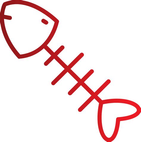 Fish Bone Vector Icon Design 15474994 Vector Art at Vecteezy