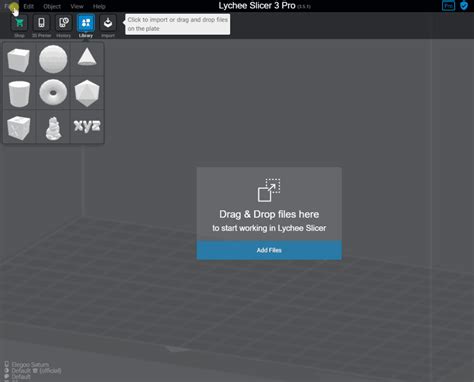 Printer & resin profile import/export – Lychee Slicer Documentation