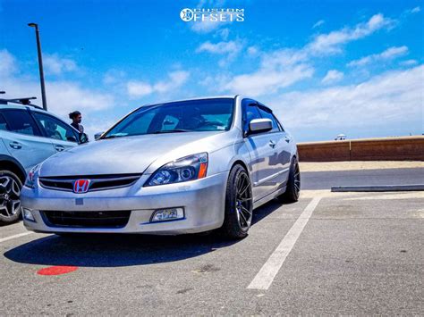 2007 Honda Accord with 18x9 35 XXR 527 and 235/40R18 Goodyear Eagle Sport As and Coilovers ...