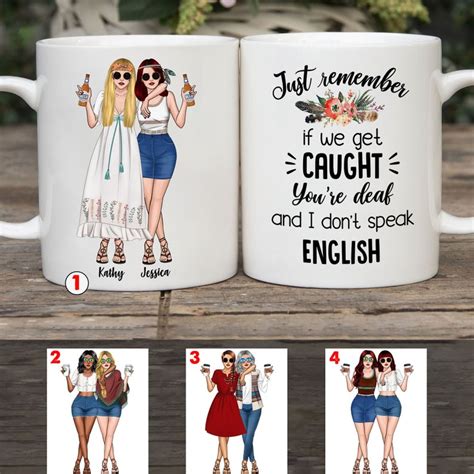 Funny Sisters Mug Best Friends Mug If We Get Caught Mug | Etsy