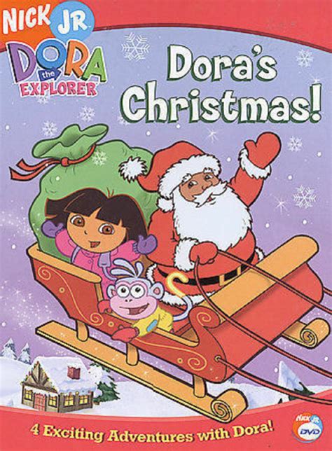 Dora the Explorer: Dora's Christmas DVD condition LIKE NEW with Flyer