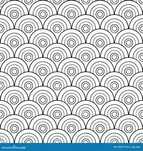 Circle Abstract Wave stock vector. Illustration of pattern - 159317714