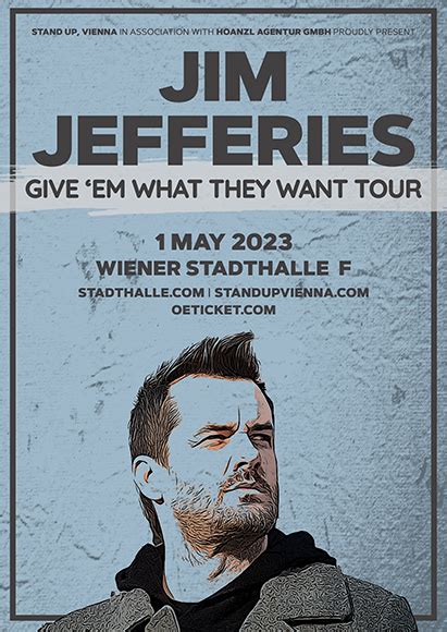 Jim Jefferies – STAND UP, VIENNA!