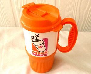 DUNKIN' DONUTS TRAVEL MUG 16 oz. BPA-free "What Are You Drinkin'?" Coffee Cup | eBay