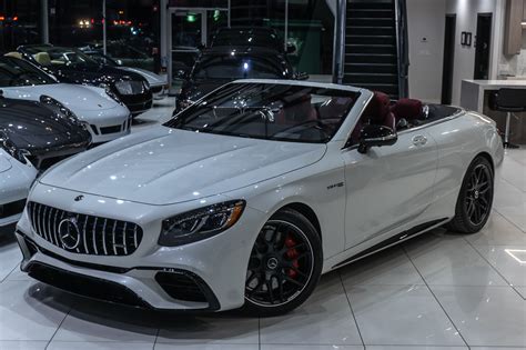 Used 2019 Mercedes-Benz S63 AMG Cabriolet 4Matic Exclusive Pkg AMG Night Vision Pkg MSRP $197k ...