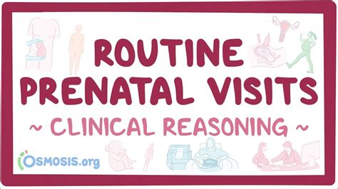 Routine prenatal care: Clinical: Video, Causes, & Meaning | Osmosis