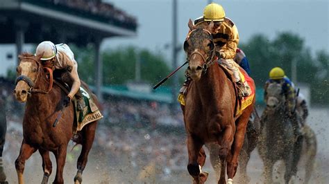 Download Thrilling Horse Race at the 2019 Kentucky Derby Wallpaper ...