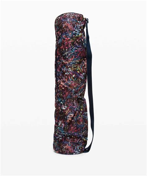 Lululemon The Yoga Mat Bag *16L - Foliage Overlay White Multi - lulu ...