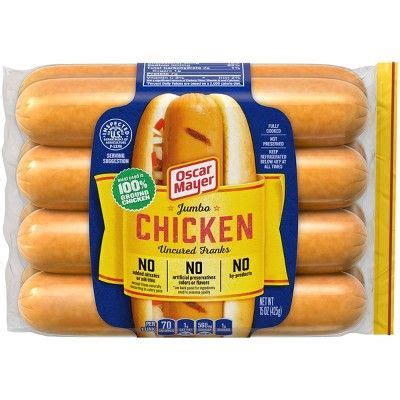 Oscar Mayer 100% Chicken Jumbo Hot Dogs - 8ct/15oz Reviews 2020