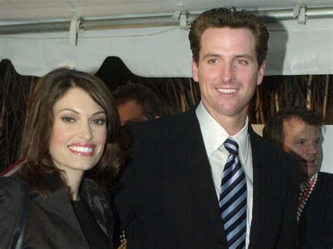 Gavin Newsom and Kimberly Guilfoyle were married for 5 years and once ...