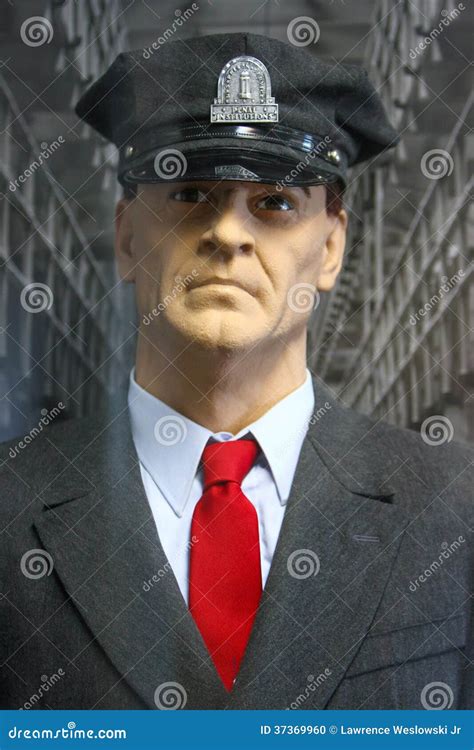 Alcatraz - Guard Uniform with Famous Red Tie Editorial Image - Image of ...