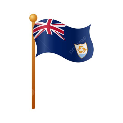 Anguilla Flag, Anguilla, Flag, Anguilla Watercolor Flag PNG and Vector ...