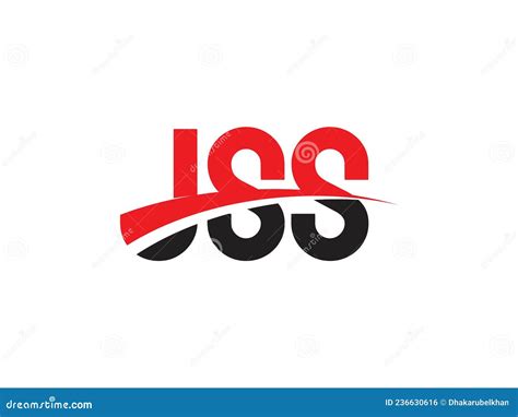 JSS Letter Initial Logo Design Vector Illustration Stock Vector ...