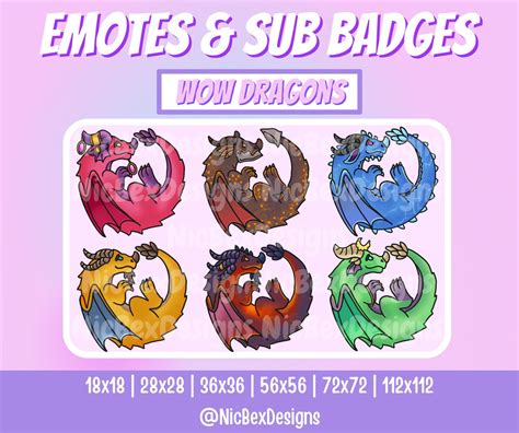 World of Warcraft Twitch Sub Badges & Emotes / Bit Badges / Streamer / Youtube / Dragon / Sub ...