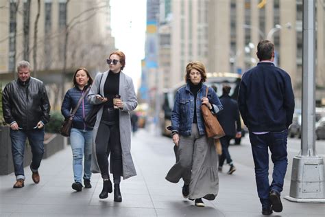 *On 49th Street* People walking on 49th Street between 6th and 7th Avenues. #nyc #newyorkcity # ...