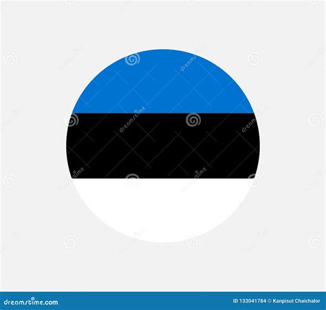 High Detailed Vector Flag of Estonia. Estonia Flag, Official Colors and Proportion Correctly ...