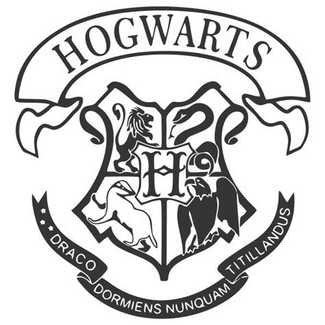 Hogwarts School Logo Harry Potter Decal - CreateSA