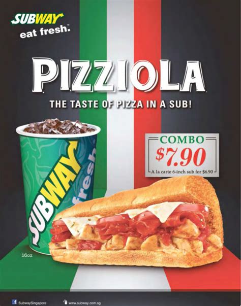 Subway introduces a "Pizza" Sub from 1 Mar. Enjoy the taste of pizza in ...