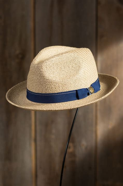 Pin by Cris D'Annunzio on hats | Straw fedora hat, Mens dress hats ...