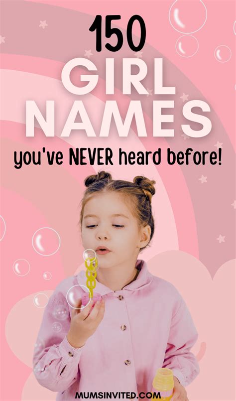 350 unique girl names with meanings and nicknames for 2023 – Artofit