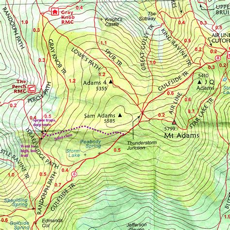 White Mountain: White Mountain Trail Map