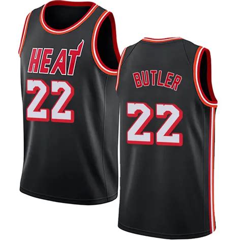 Youth Jimmy Butler Miami Heat Nike Swingman Black Fashion Hardwood ...