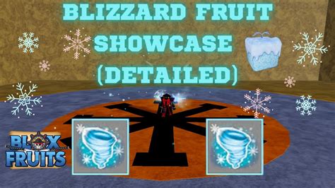 『The new Blizzard Fruit Showcase 』INSANE FRUIT ️ (Bloxfruit Roblox) - YouTube