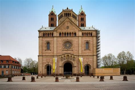 Speyer Cathedral (front). | Romanesque Architecture | Pinterest | Romanesque architecture ...