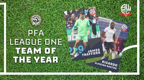 Rico and Traff named in PFA League One Team Of The Year | Bolton ...