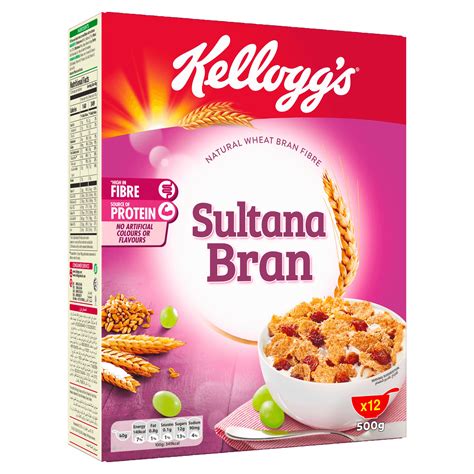Sultana Bran Hi-Fiber Breakfast Cereal Kellogg's UAE, 55% OFF