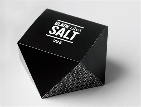 Black lava salt on Behance