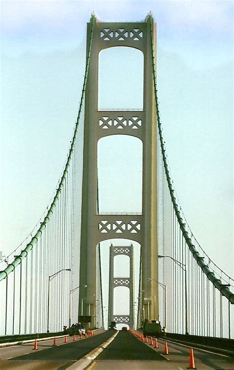 Mackinac Bridge. | This is the Mackinac Bridge, from the vie… | Flickr