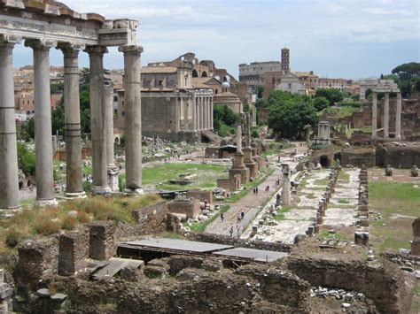 Roman Forum, The Debris Collection of Ancient Buildings in Rome ...