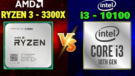 Amd Ryzen 3 3300x Vs Intel Core I3 10100 Which Is Better | Free Nude ...