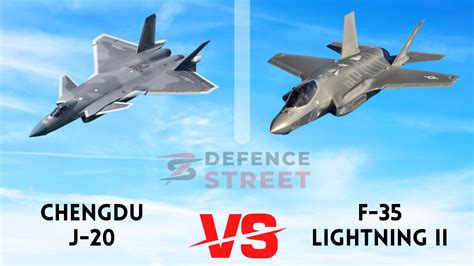 Chengdu J-20 Vs. F-35 Lightning II Comparison, BVR & Dogfight (Who Wins) - Defence Street