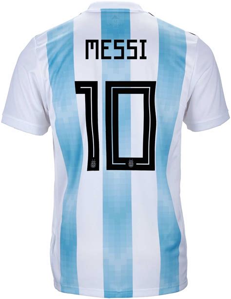 adidas Kids Lionel Messi Argentina Home Jersey 2018-19 - SoccerPro