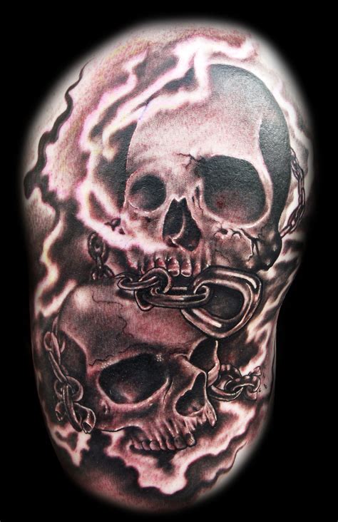 100’s of Skull Tattoo Design Ideas Picture Gallery - Tattoo Design Ideas