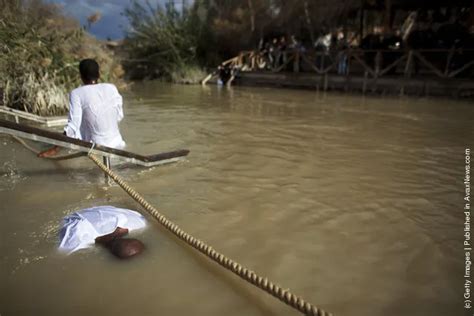 Orthodox Christians Celebrate Epiphany At The River Jordan