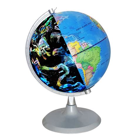 Exploring The World With An Interactive Globe - World Map Colored ...