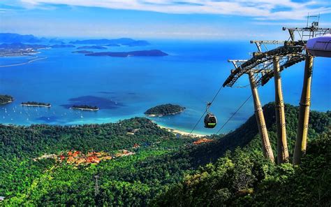 Langkawi Cable Car Attraction On The Island Of Langkawi Keda Malaysia Landscape Photography ...