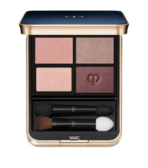 Clé de Peau Beauté brown Eye Colour Shadow Quad | Harrods UK