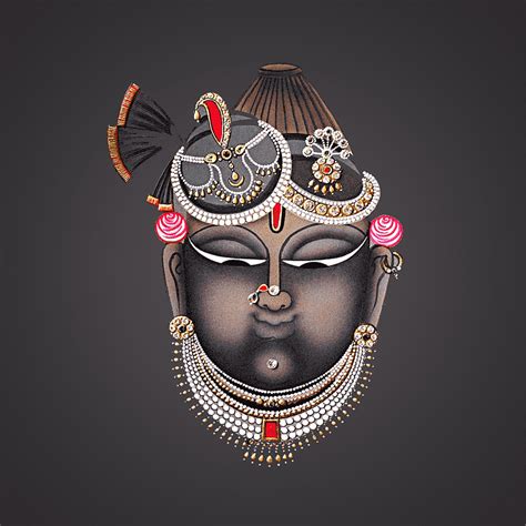 Hindu deity, Shrinathji Temple Udaipur Krishna Vallabha, Radha Krishna, religion, pushtimarg png ...