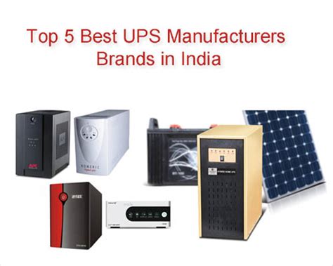 Top 5 Best UPS Manufacturers Brands in India | Inverter | CrazyPundit.com